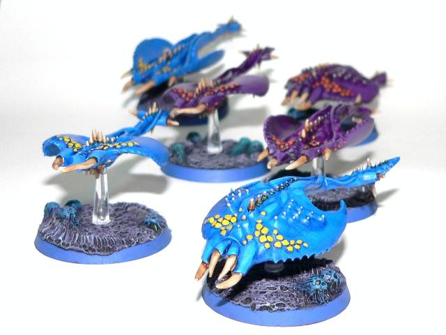 Chaos Chaos Daemons Screamers Tzeentch Warhammer 40000 Warhammer Fantasy Screamers Of 6785